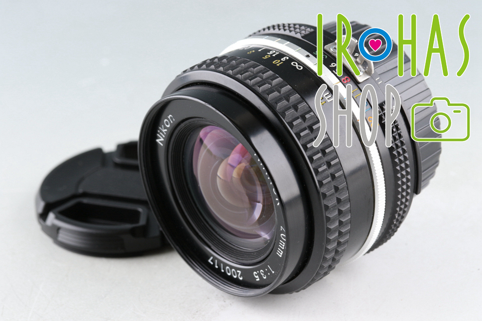 Nikon Nikkor 20mm F/3.5 Ai Lens #46698F4_画像1