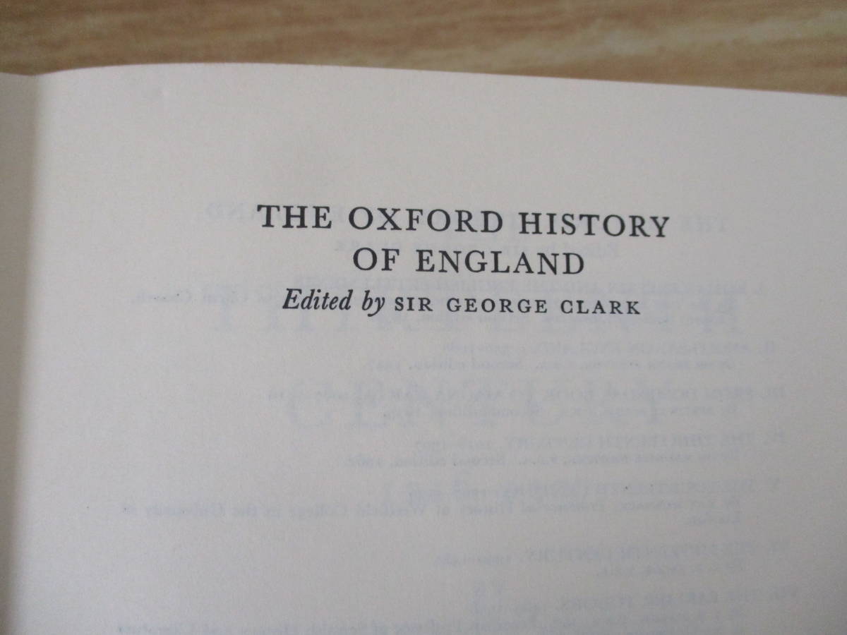 b6-4(THE OXFORD HISTORY OF ENGLAND)7冊セット b6-4(THE OXFORD HISTORY OF ENGLAND)7冊セット