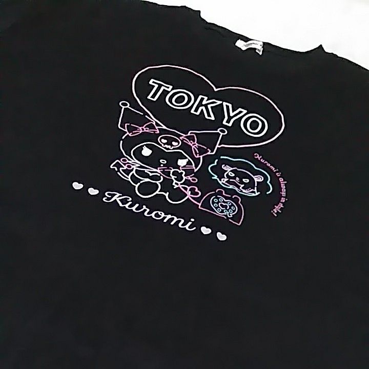 Sanrio　クロミ 　半袖Tシャツ　Tシャツ　 M～Lサイズ未使用 サンリオ　no.10　地雷系　ゴスロリ　韓国