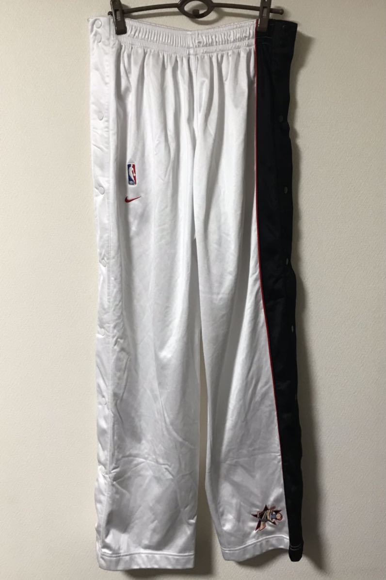 NIKE Nike 76erssiksa-z basketball pants ba Span jersey long pants white white XL