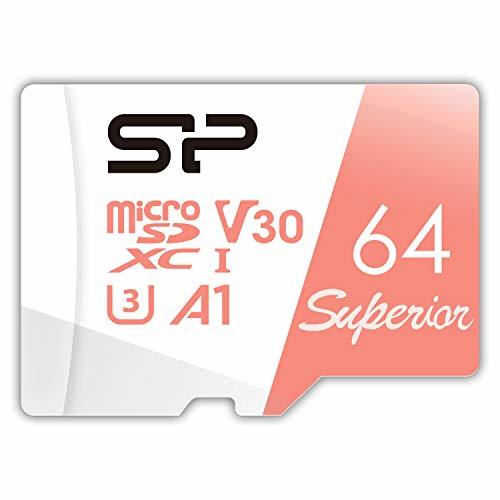 シリコンパワー microSD カード 64GB 【Nintendo Switch 動作確認済】4K対応 class10 UHS-1 U3 最大の画像1