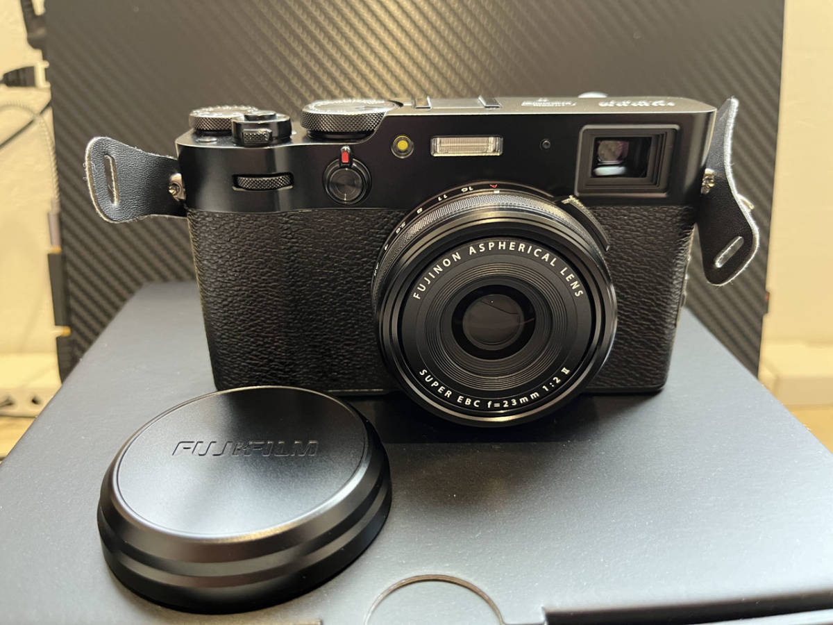 Yahoo!オークション - FUJIFILM X100V ブラック 中古美品 富士フイ...