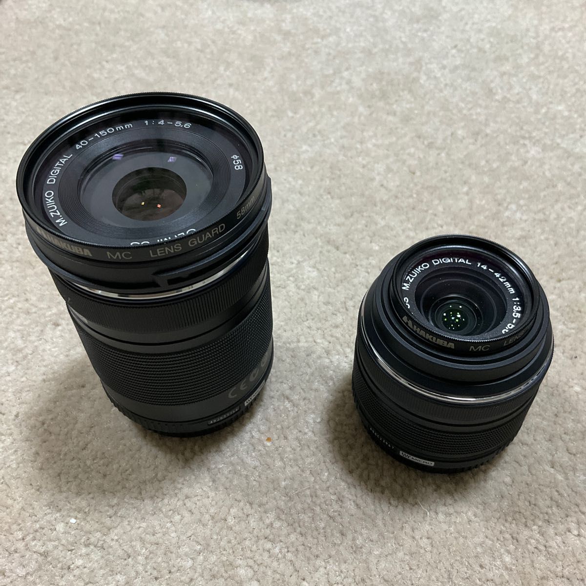 OLYMPUS PEN Lite E-PL6 ダブルズームキット フィルター付 新品同様 極