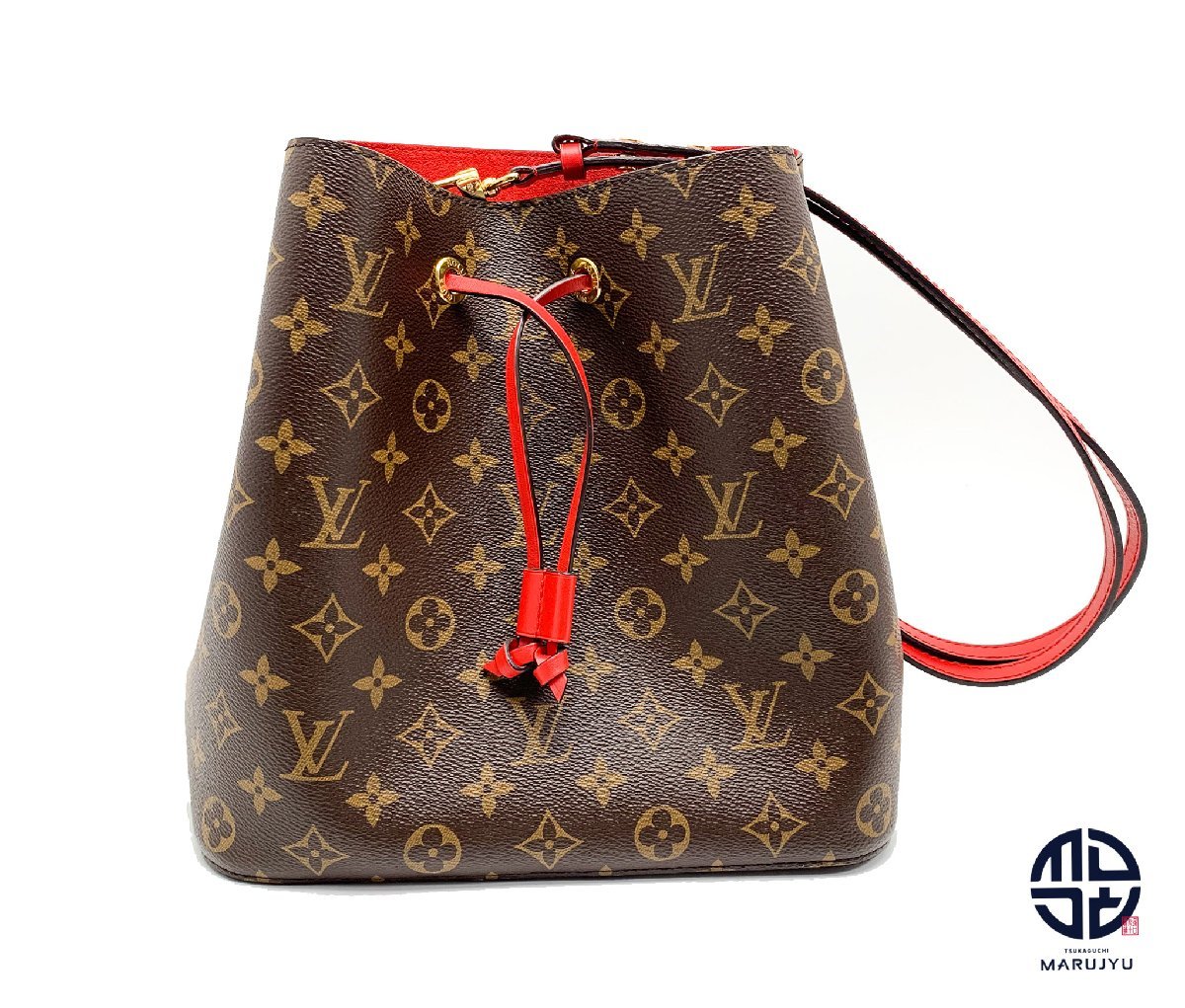 LOUIS VUITTON ルイヴィトン モノグラム ネオノエ コクリコ 巾着型