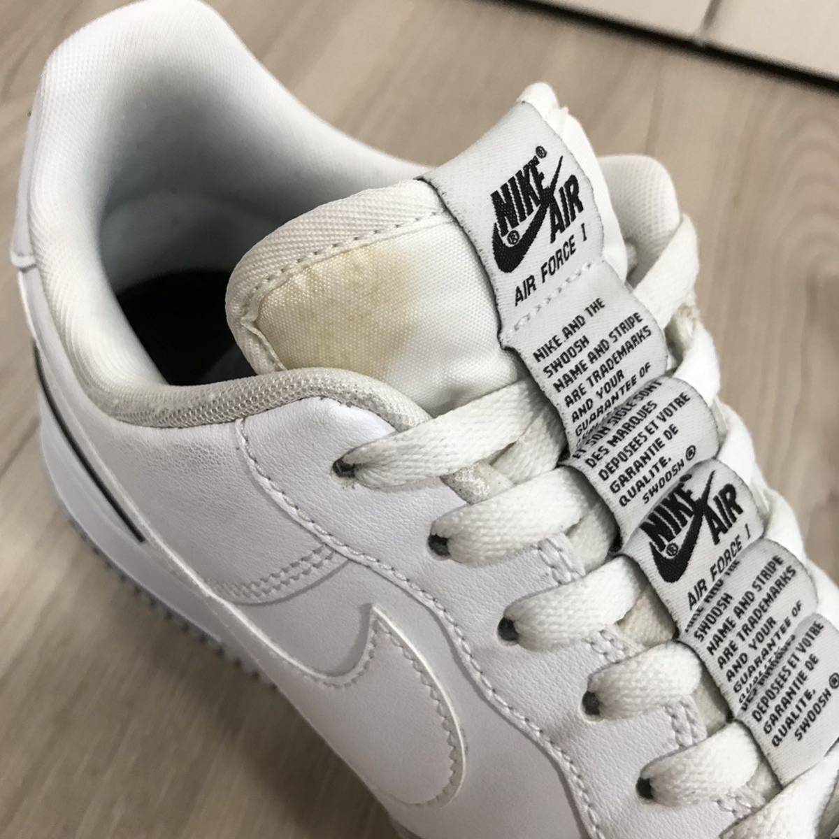 nike air force 1 '07 LV8 3 DOUBLE BRANDING low 100 mid luxeナイキ エア フォース ワン ダブル ブランディング ホワイト ブラックの画像9