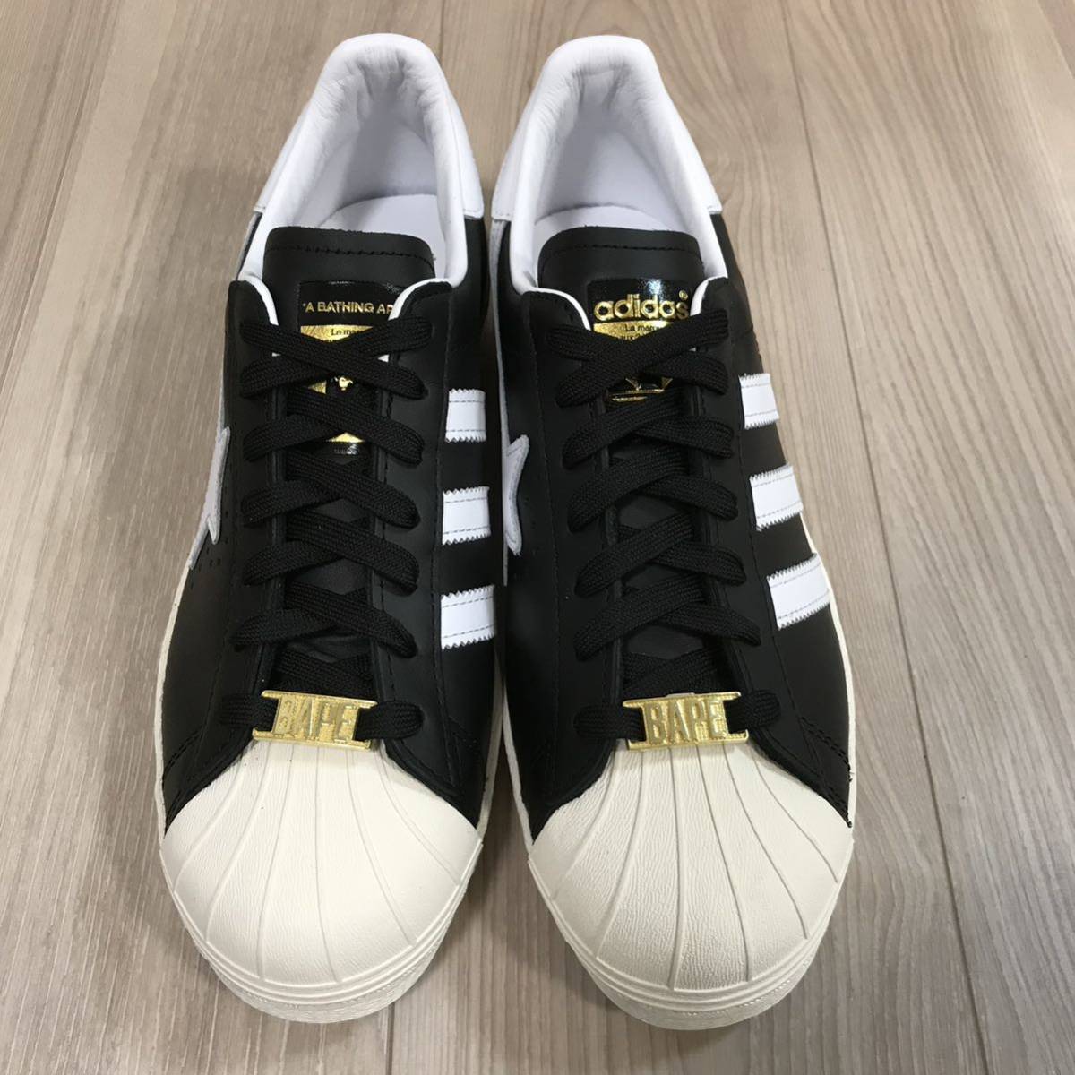 A BATHING APE BAPE STA adidas Originals SUPERSTAR 80S ア ベイシング エイプ アディダス オリジナルス スーパースター ゴールド 金ベロ_画像2