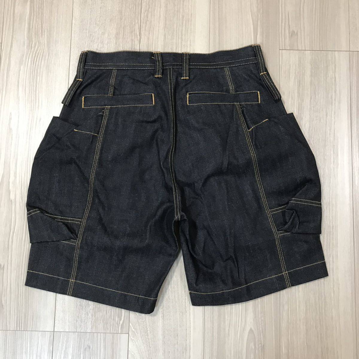 10周年TROVE GEAR HOLIC BIG POCKET SHORTS トローブ トローヴ ビッグ ポケット デニム ショーツ ショート パンツ 岡部文彦 ギアホリック_画像3