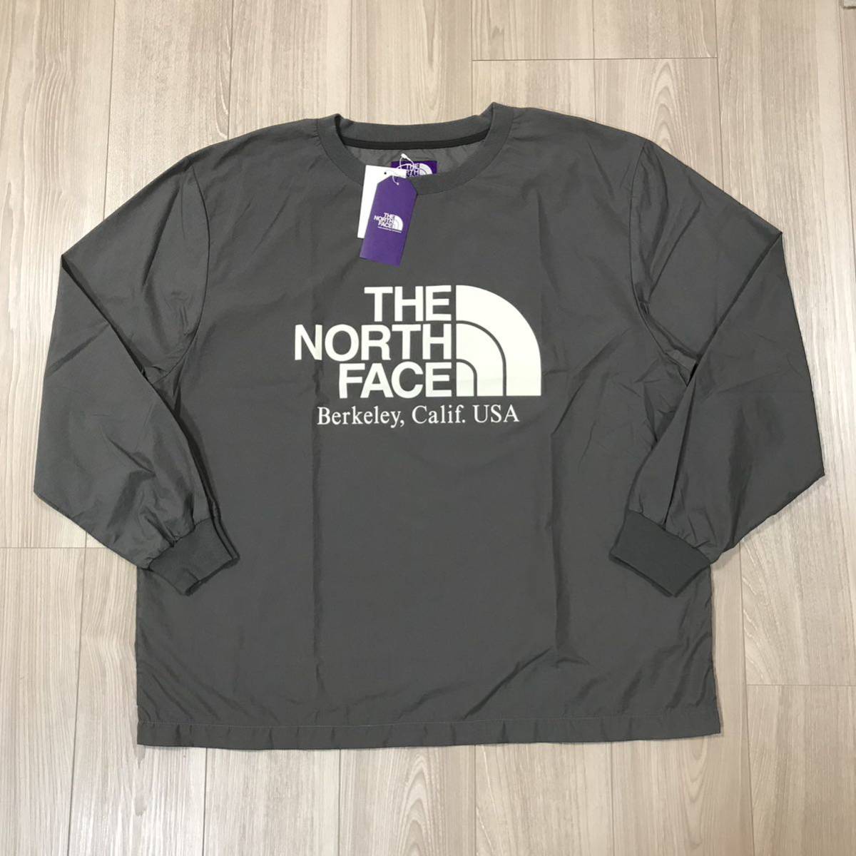 XL THE NORTH FACE BEAUTY&YOUTH united arrows logo woven tee nanamica  ノースフェイス パープルレーベル ナナミカ 別注Tシャツ ロンT