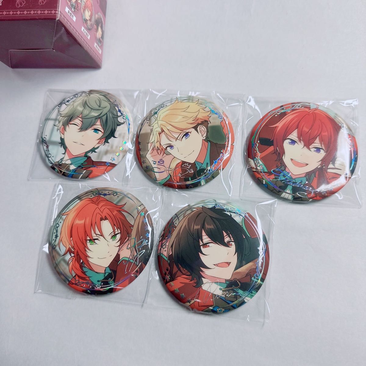 あんスタ あんさんぶるスターズ Knights 中国 絆缶バッジ 月永レオ