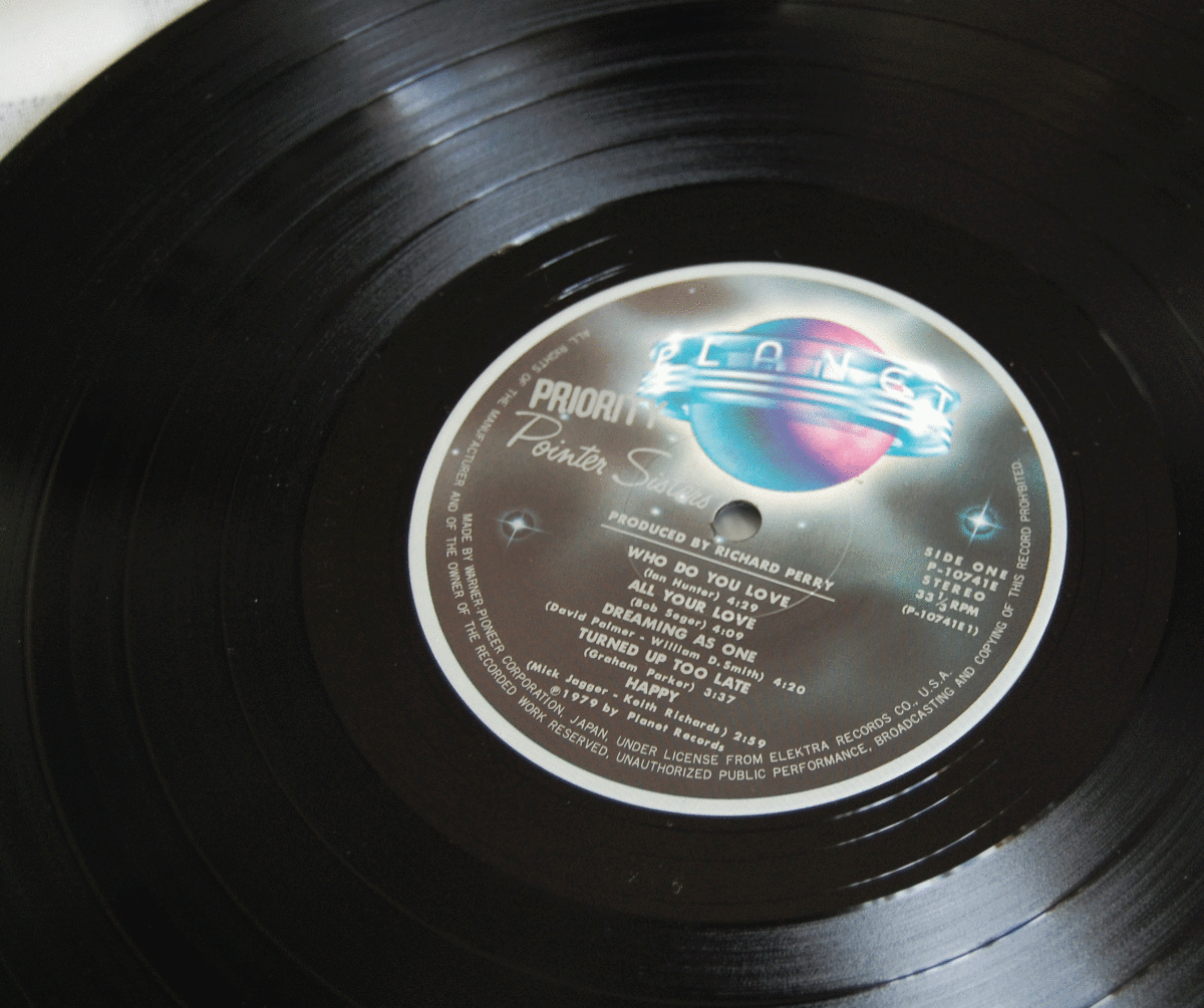 Pointer Sisters ポインター・シスターズ/褐色の罠　LPレコードです。_画像5