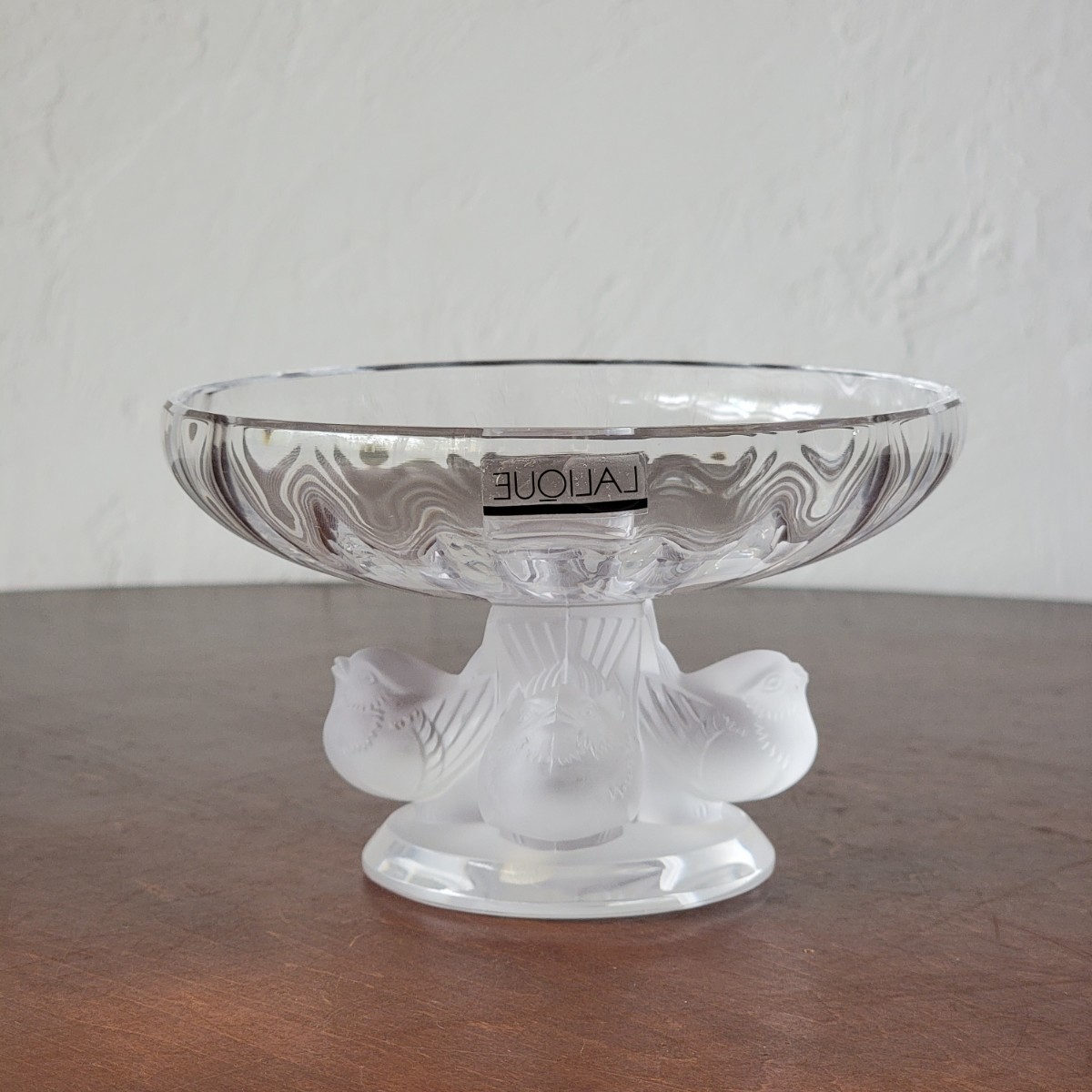 激安☆超特価 フランス LALIQUE ラリック クリスタル ノジャン 小鳥