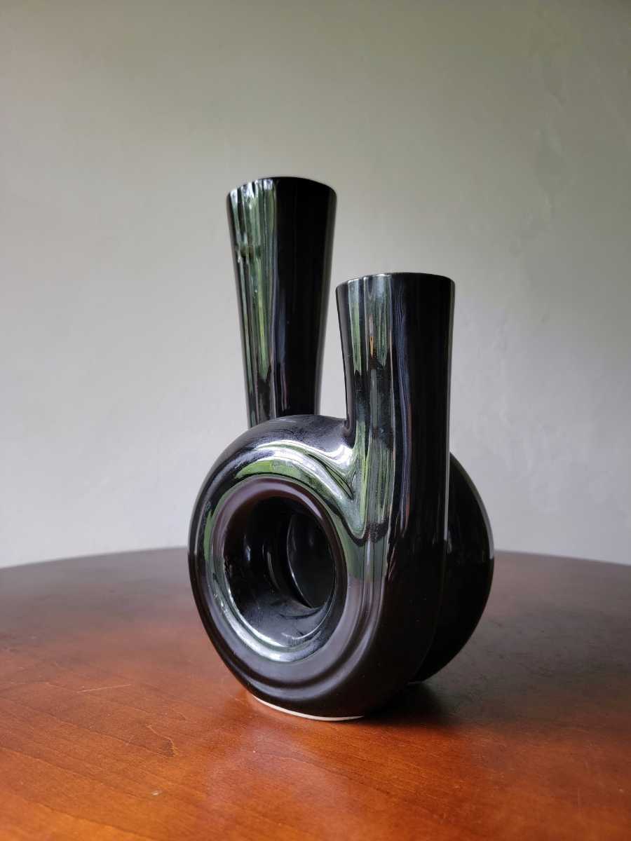 Japanese Vintage Flower Vase 和モダン デザイン フラワーベース 花瓶 花器 一輪挿し 陶器 インテリア 北欧  ジャパニーズ モダン 置物