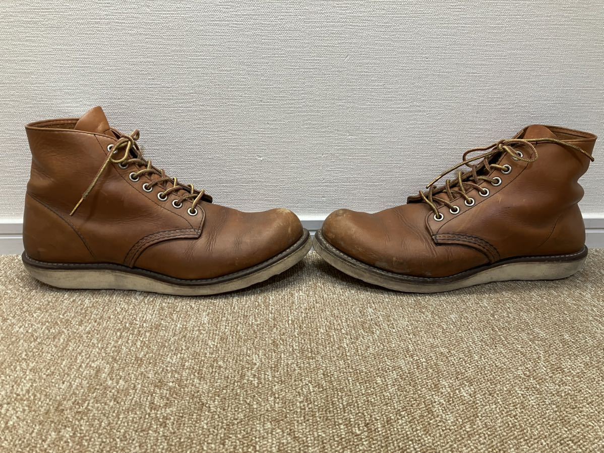 G185☆送料無料☆RED WING/レッドウィング『9107 アイリッシュセッター プレーントゥ 』9D/約27.0cm shoes made in usa leather upper_画像4