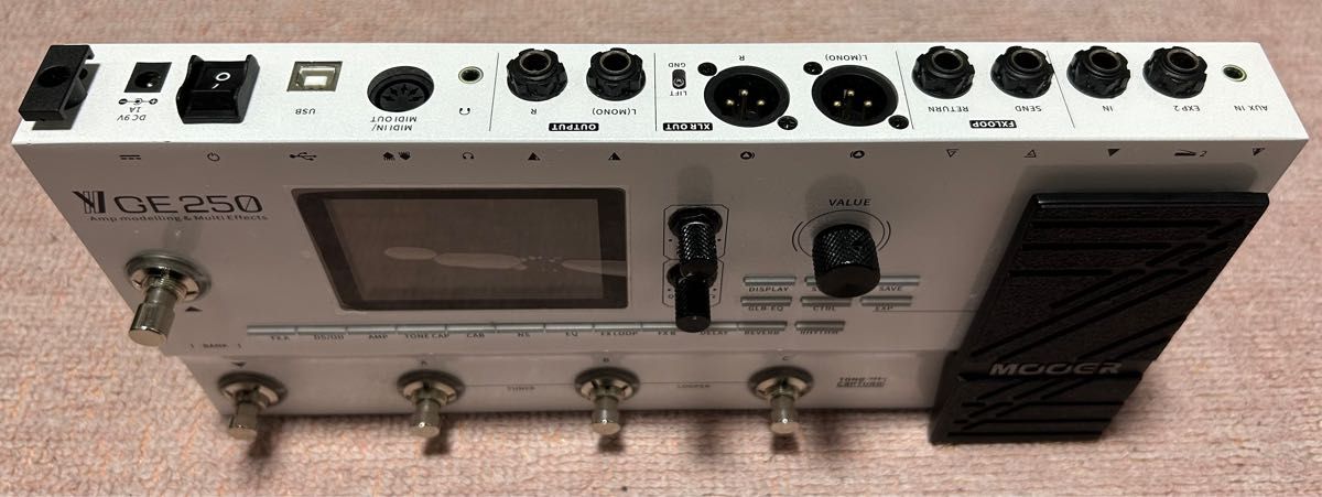 MOOER GE250 マルチエフェクター | beltone.sg