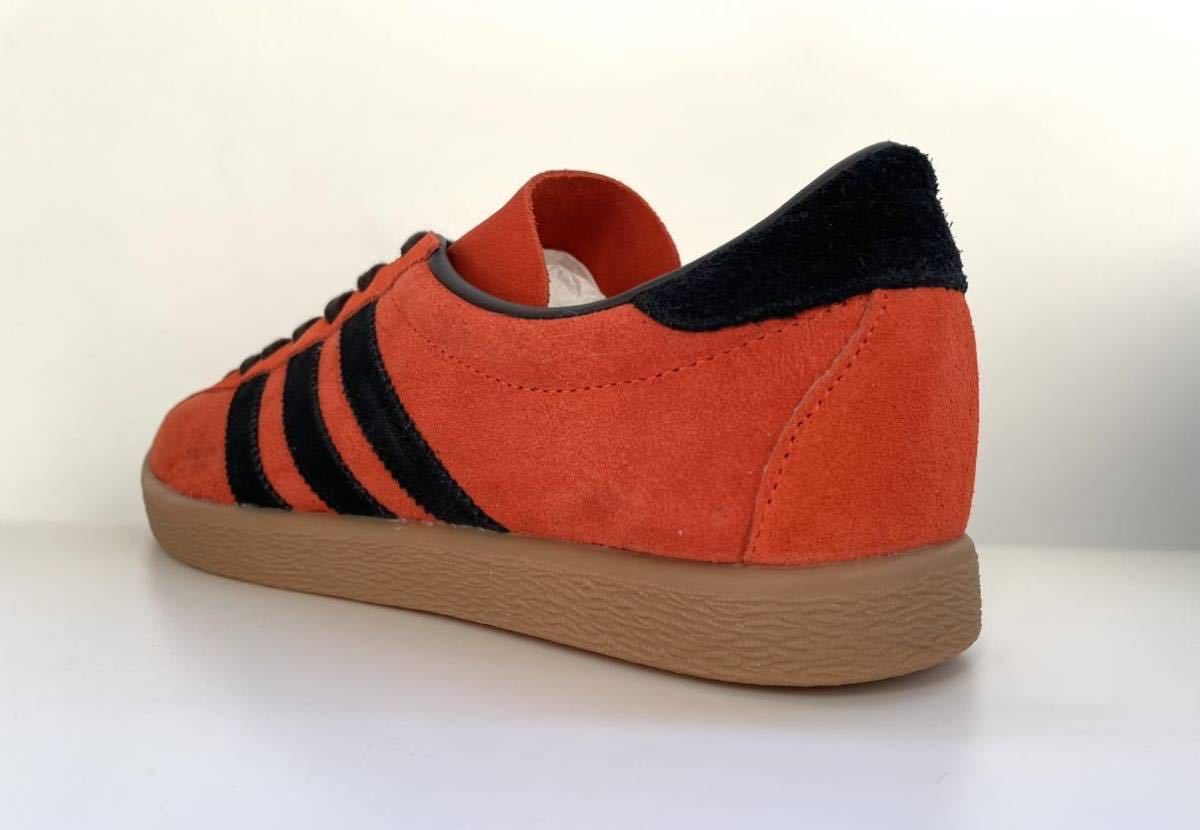  dead!! rare!! new goods 15 year adidas TRI AND TOBAtolinida-do orange black suede cigarettes place name natural leather us 9 / 27. box attaching 