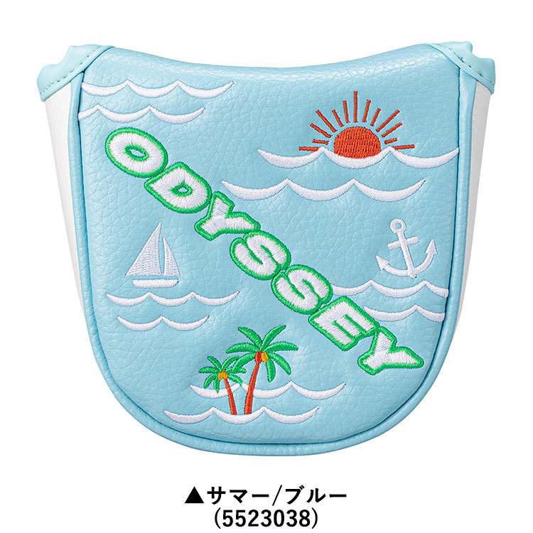 即決 ■ 送料無料 ■ ODYSSEY ■ オデッセイ ■ 限定モデル　マレット型パターカバー ■ ブルー_画像2