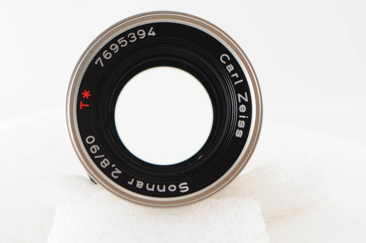 ☆新品級☆ CONTAX Carl Zeiss Sonnar 90mm F2.8 T*♪かび、くもりが