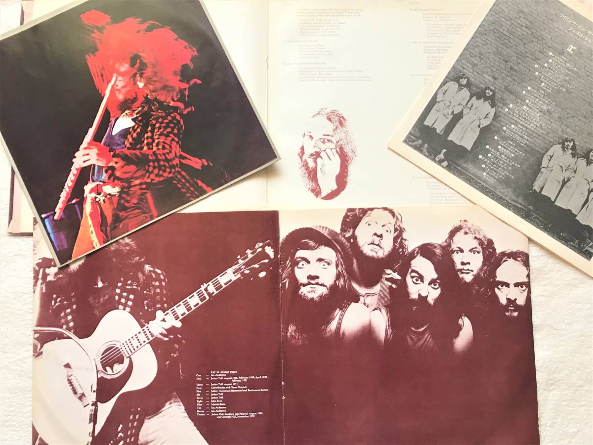 国内盤 2LP 盤NM / Jethro Tull / Living In The Past / P-5060/61R, 1972 / Ian Anderson /シングル、アウトテイクにライヴを集めたコンピ_画像2