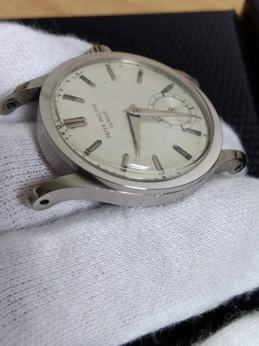 2Z1-1/パテックフィリップ PATEK PHILIPPE カラトラバ Ref.96 WG 750 18K/の画像9