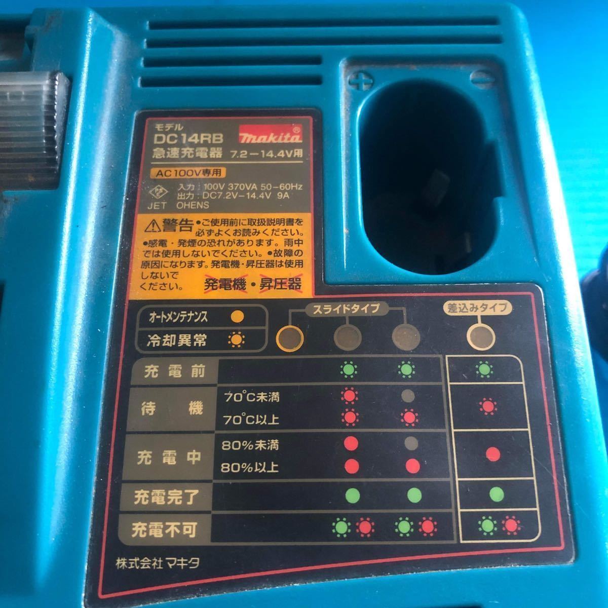  fast charger Makita operation verification ending control number P3921