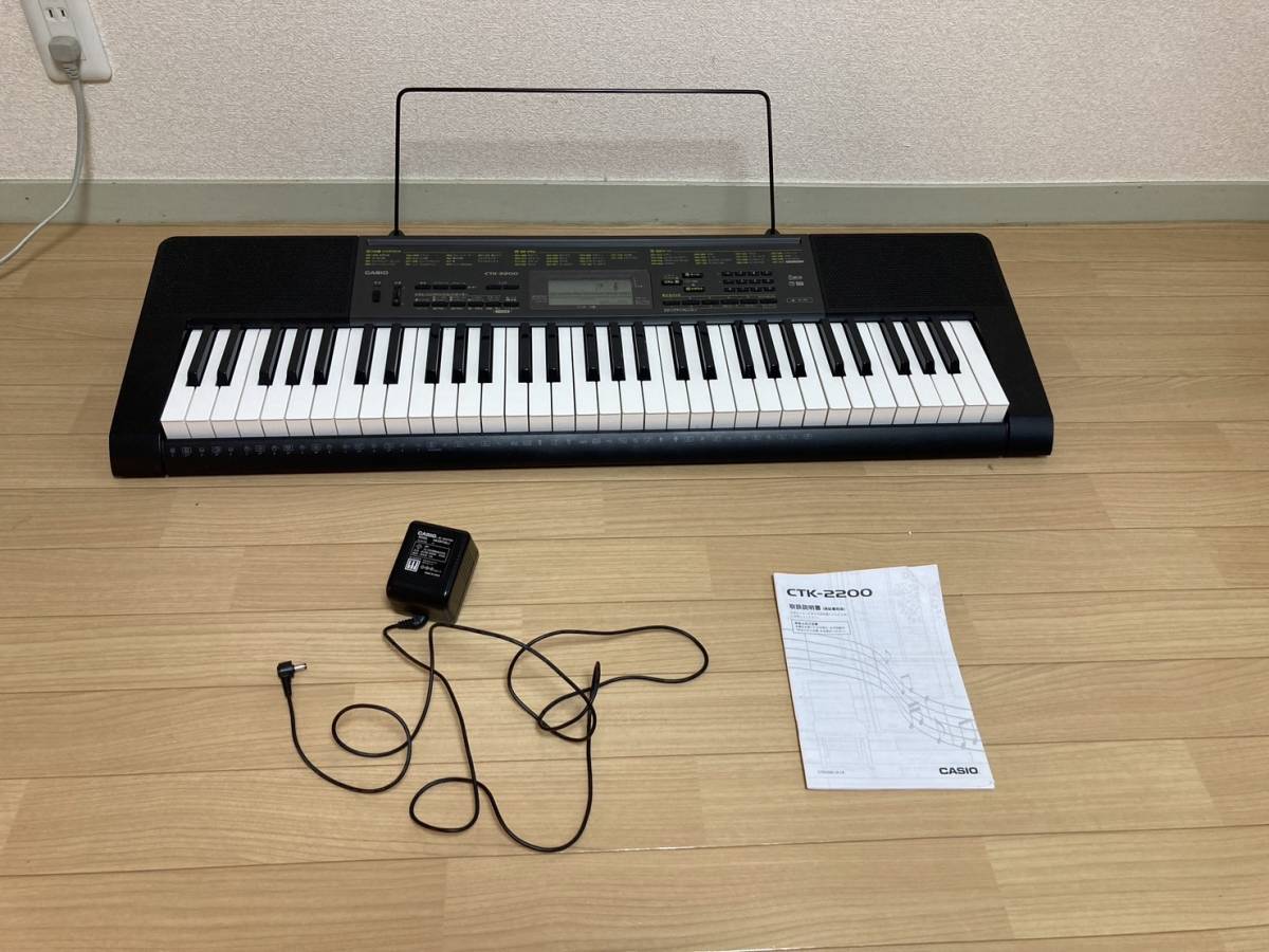 CASIO CTK-2200 カシオ 電子ピアノ キーボード - 鍵盤楽器