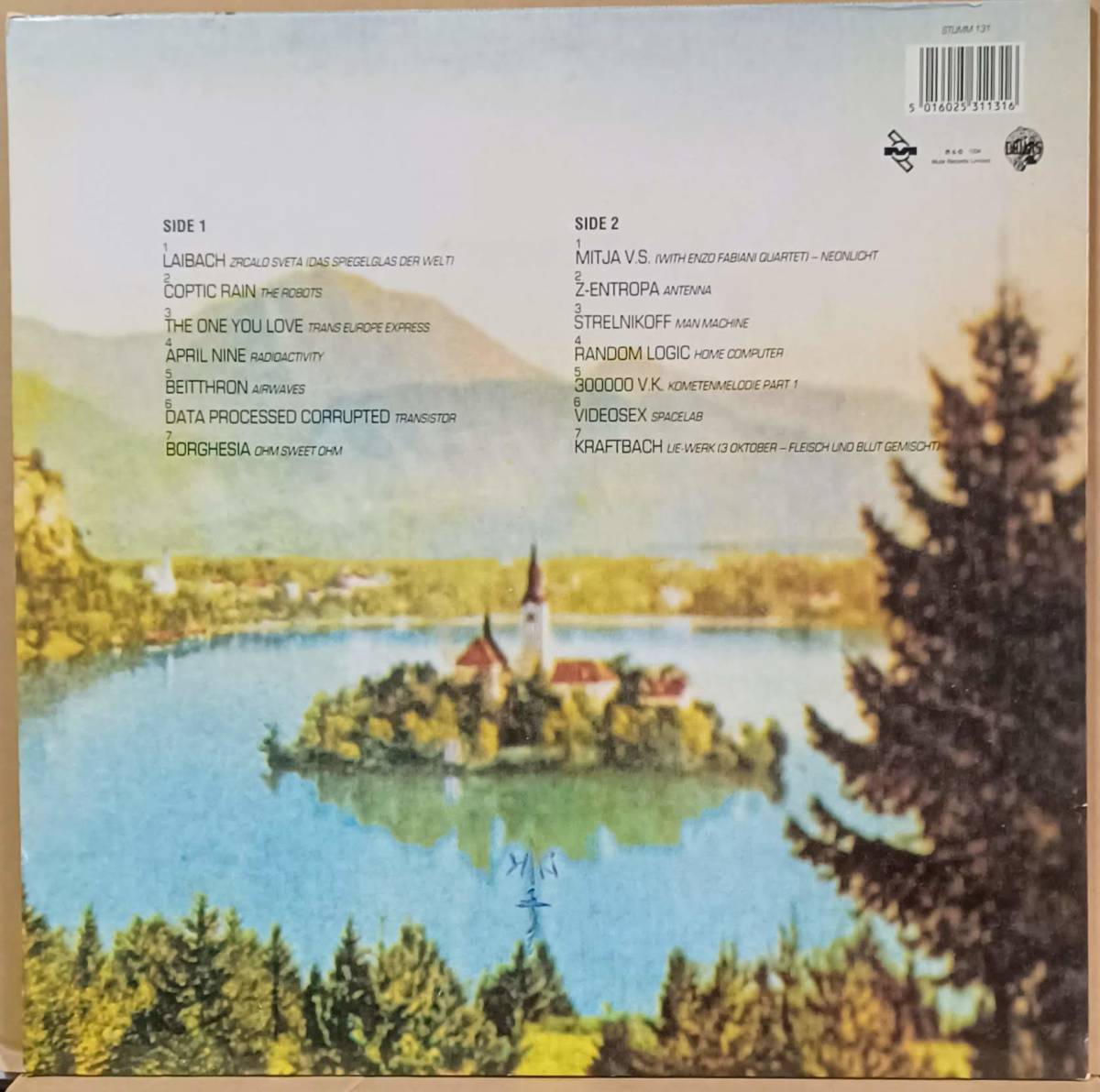 Laibach 他 Trans Slovenia Express LP盤レコード KRAFTWERK_画像2