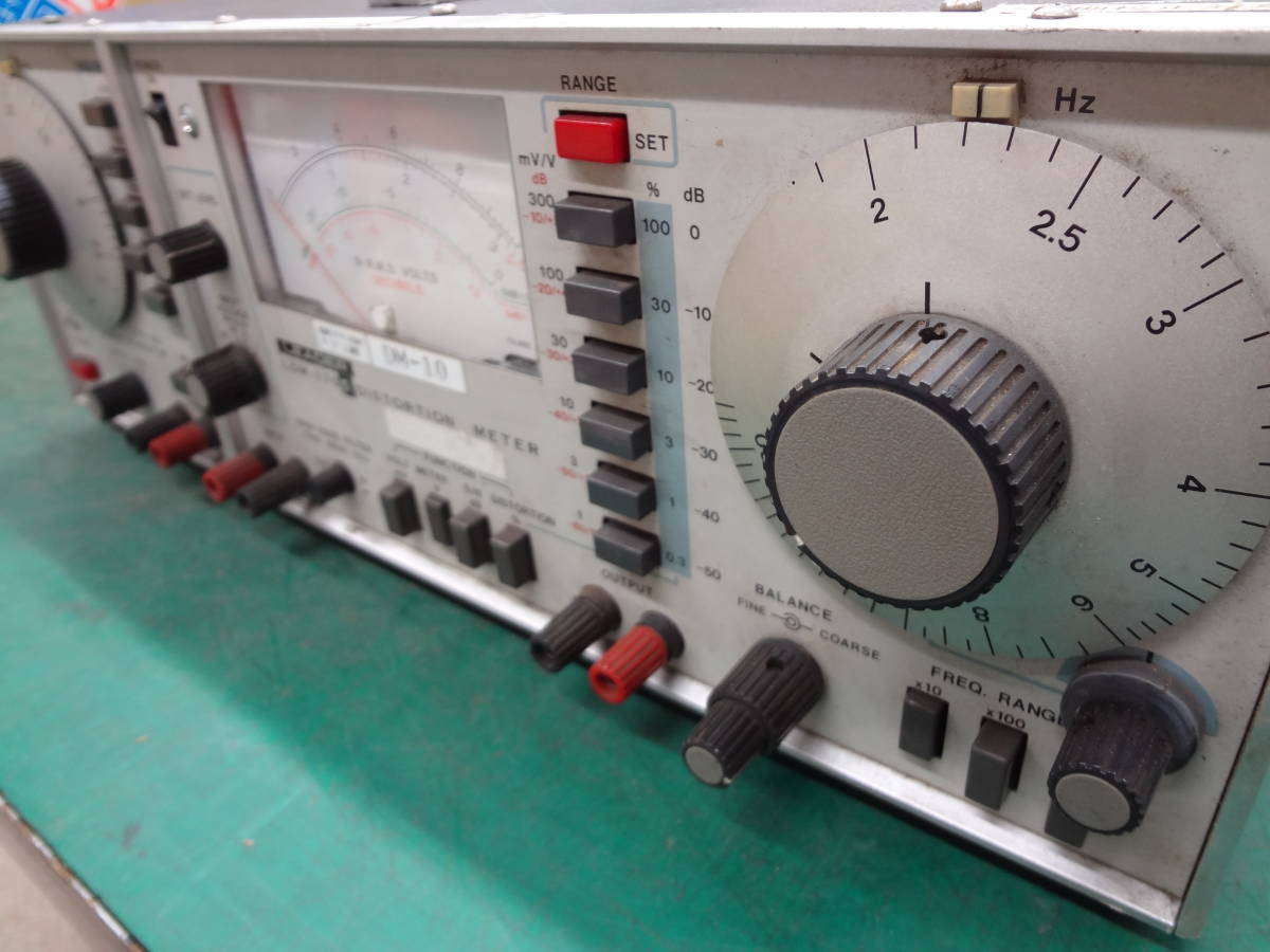 * LEADER LDM-170 Leader electron DISTORTION METER distortion proportion total measuring instrument ... proportion total *3