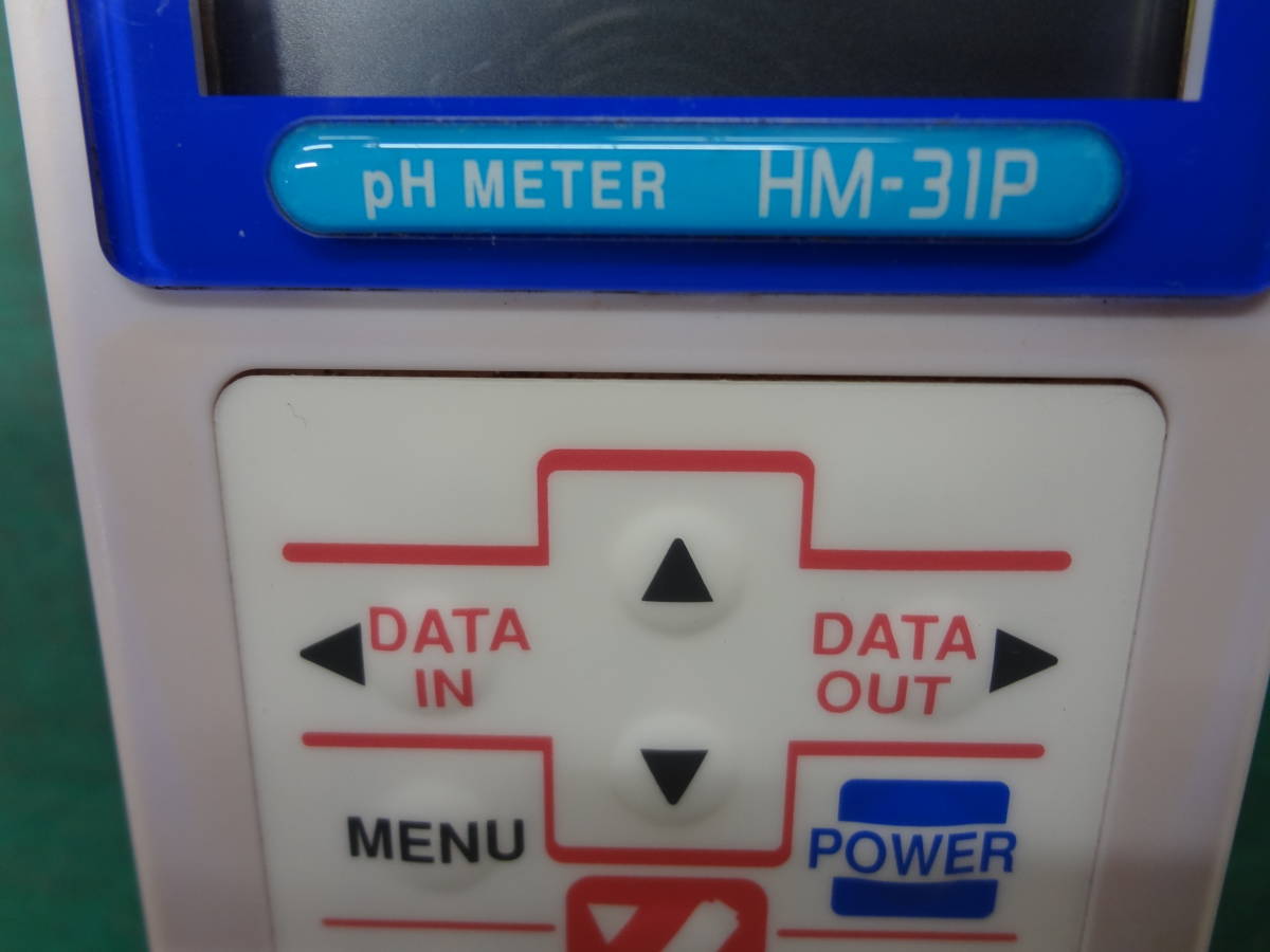 ○東亜DKK TOA DKK HM-31P HM31P ポータブルPH計 ORPメータ 測定 ○東亜DKK TOA DKK HM-31P HM31P ポータブルPH計 ORPメータ 測定