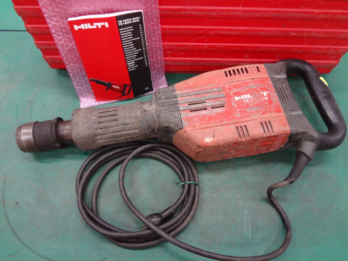 ○ヒルティ HILTI TE905-AVR 電動はつり機 ハンマ 電動 ○ヒルティ HILTI TE905-AVR 電動はつり機 ハンマ 電動