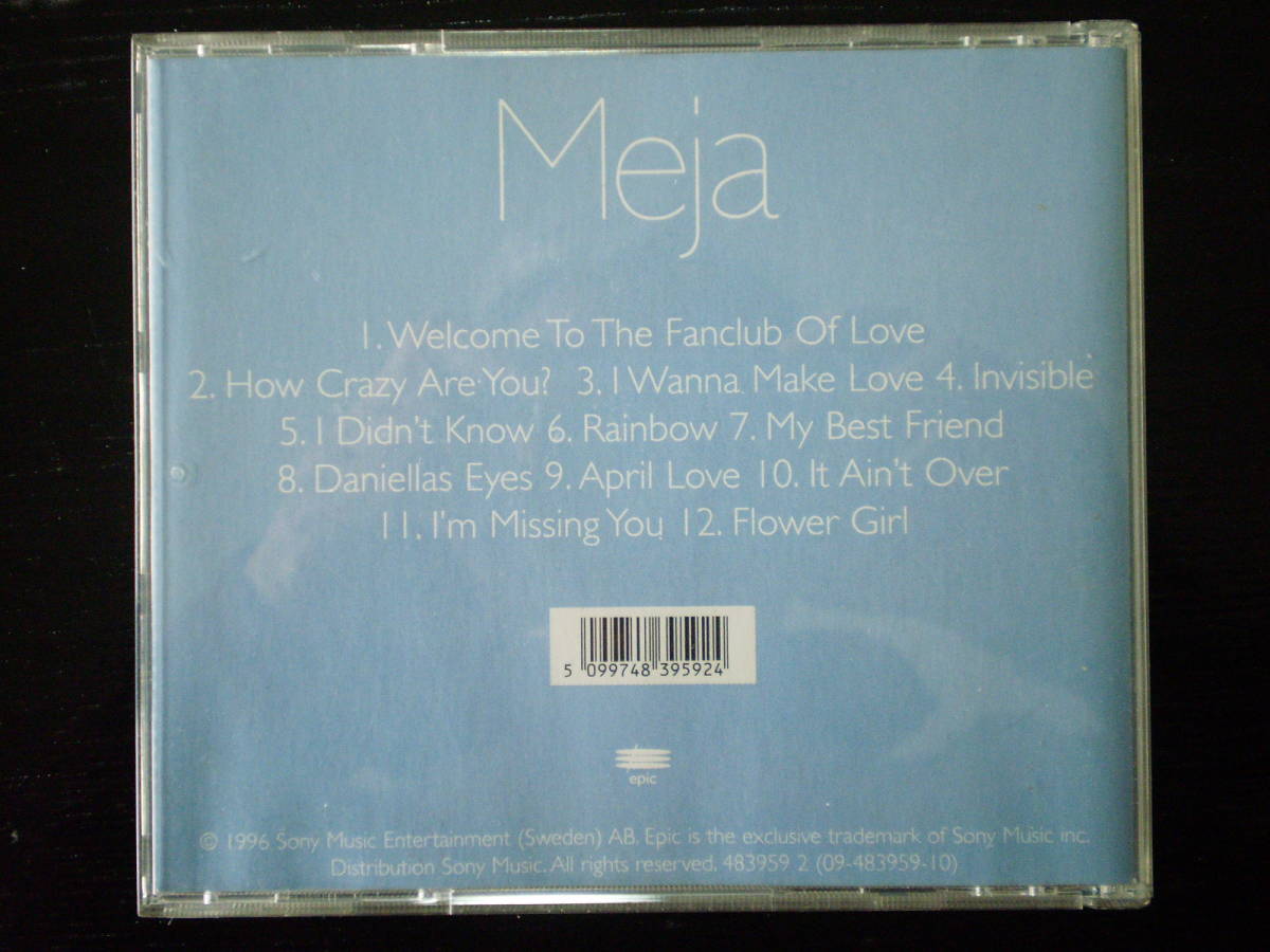 【中古CD・Meja】　ソロファーストアルバム【Meja】　１２曲　送料込み_１２曲