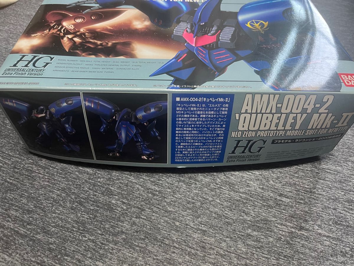 機動戦士ガンダム 未組立 キュベレイ 当時品 HG AMX-004-2 QUBELEY Mk-II プラモデル2000年記念商品 