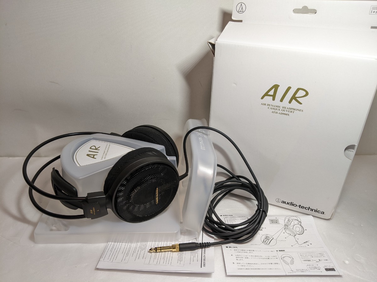 美品 ATH-AD900X audio-technica オーディオテクニカ ◆ ヘッドホン ◆ ヘッドフォン ◆開放型