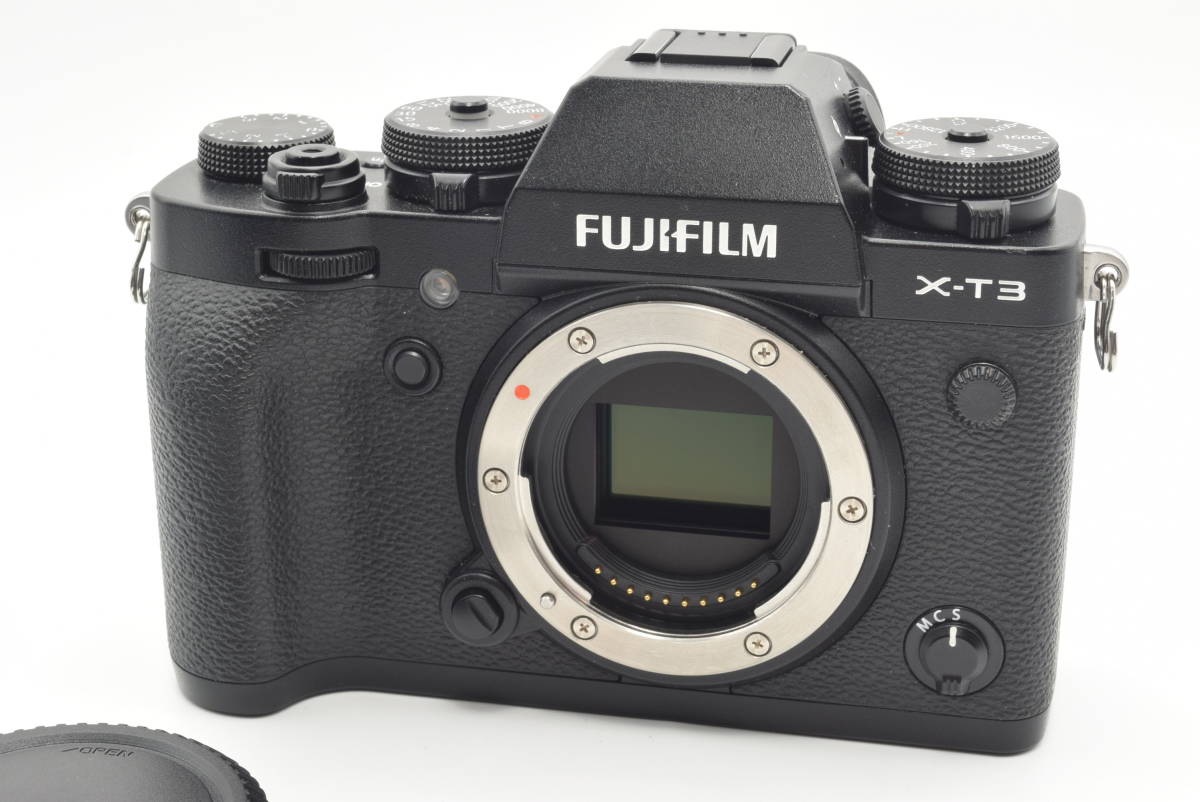 極上品】FUJIFILM ミラーレス一眼カメラ X-T3ボディ ブラック X-T3-B