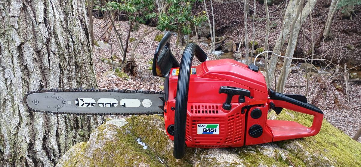 Yahoo!オークション - ゼノア G451 チェンソー チェーンソー Yahoo!オークション - ゼノア G451 チェンソー チェーンソー