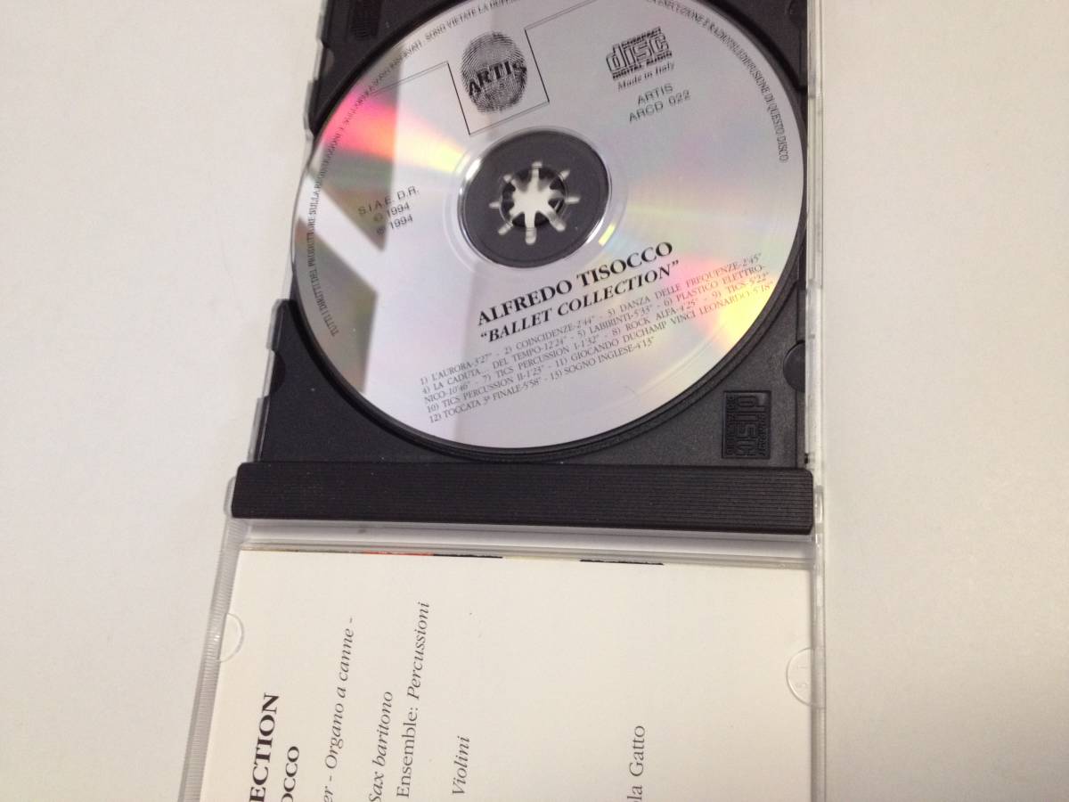 「BALLET COLLECTION ALFREDO TISOCCO アルフレッド・ティソッコ ARCD 022」 　　輸入CD_画像3