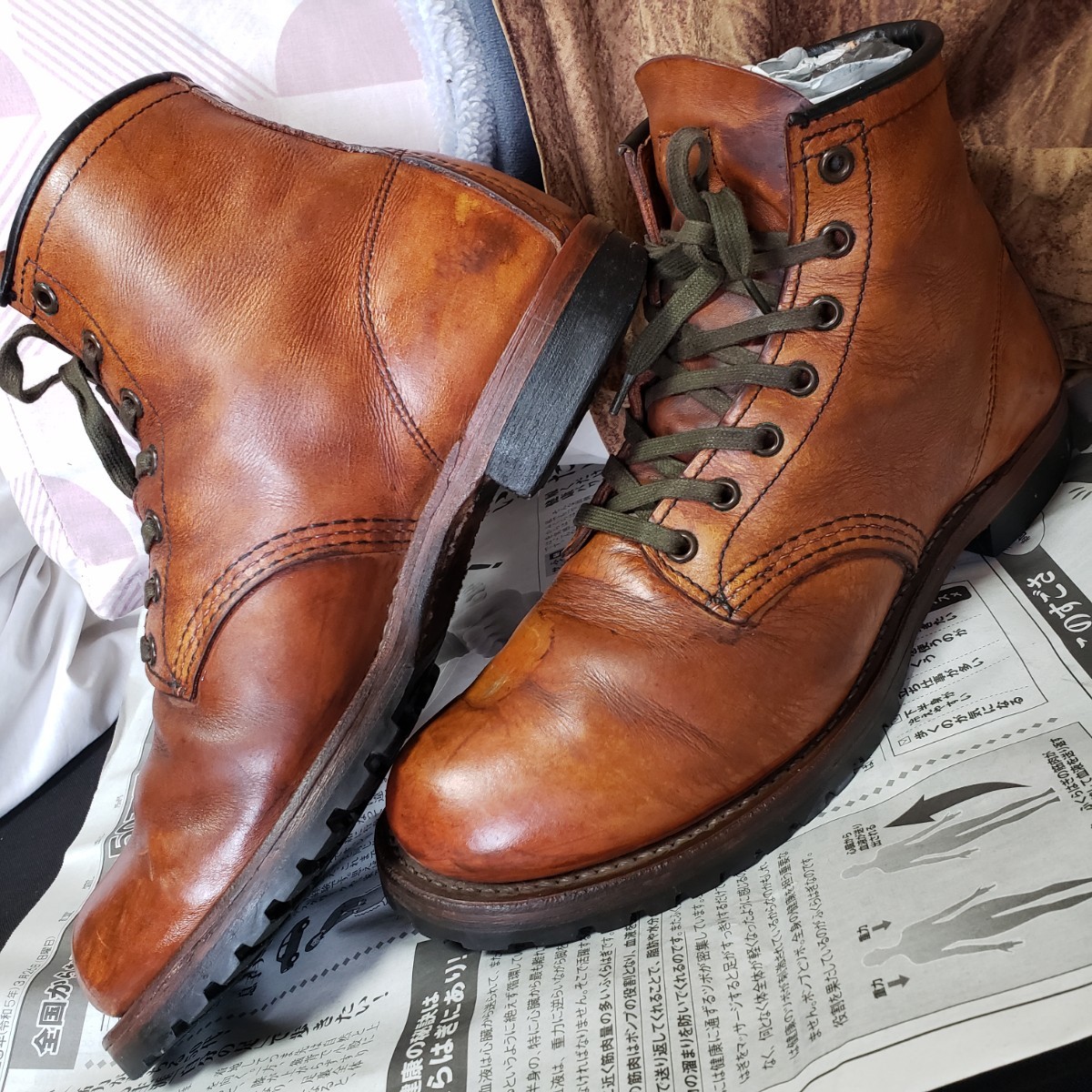 REDWING レッドウィング 9013 ベックマン BECKMAN 皮革 leather レザー boots ブーツ 米国製 made in USA シューズ shoes チェスナット 7.5