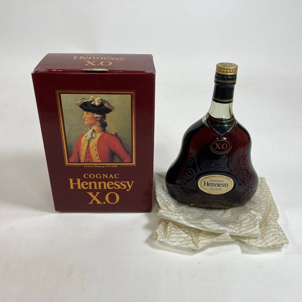 未開栓 古酒 Hennessy ヘネシー XO 金キャップ グリーンボトル 700ml