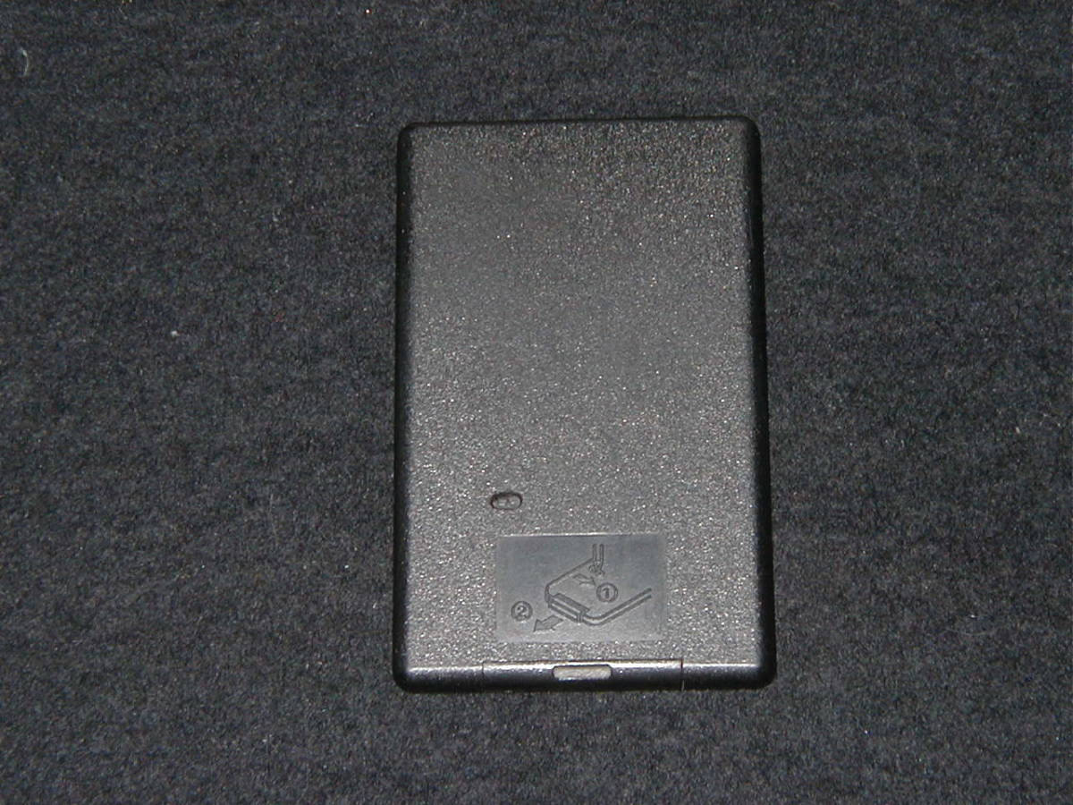 日産 ザナヴィー カード型リモコン REM-760C xnavi ニッサン 純正 カーナビ モニター_裏面です