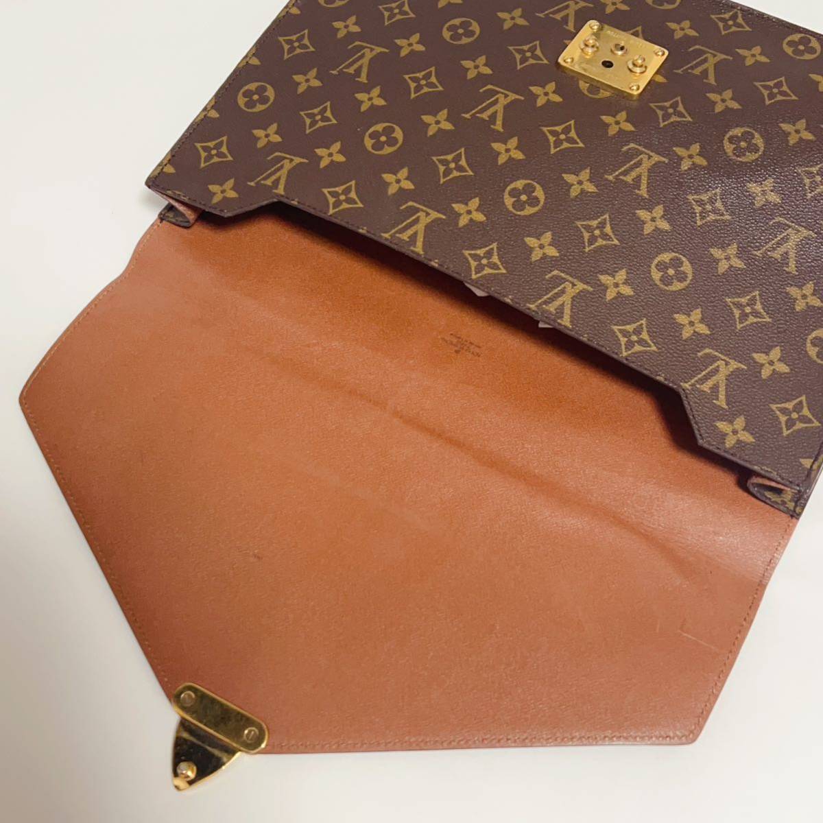 LOUIS VUITTON ルイヴィトン ポルトドキュマン セナトゥール クラッチバッグ ブリーフケース 書類 M53335_画像8