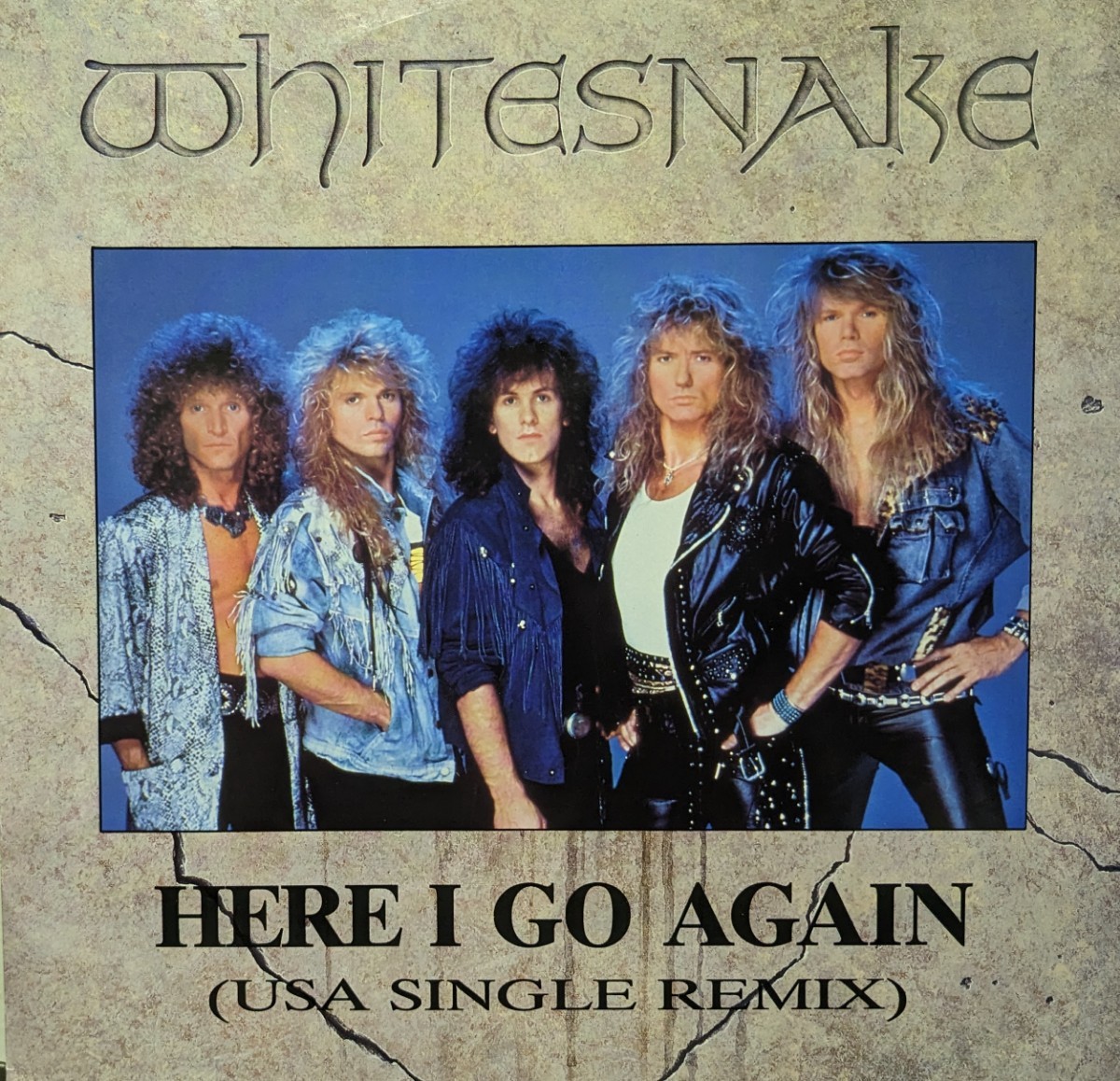 ◎特選◎WHITESNAKE/HERE I GO AGAIN(USA REMIX) 1987'UK EMI12INCH_画像1