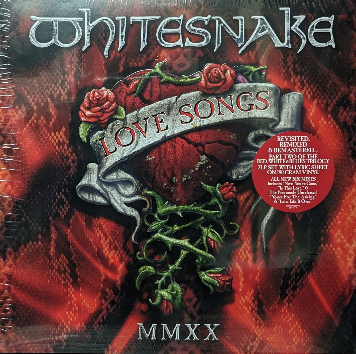 ◎ Специальный отбор ◎ Whitesnake/Love Song 2020'EU Rhino Fress New 2