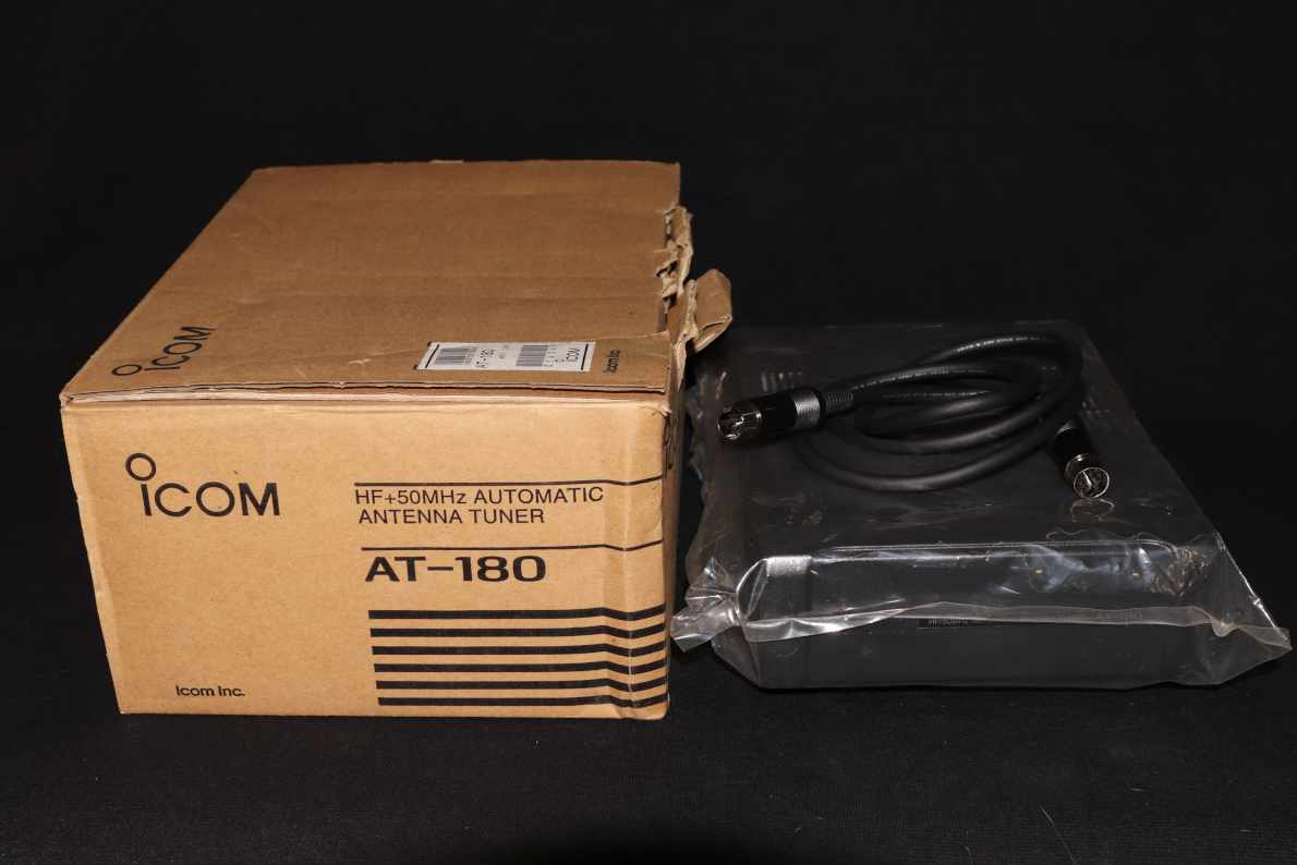 icom オートアンテナチューナ AT-180 動作異常なし程度良好 municajay