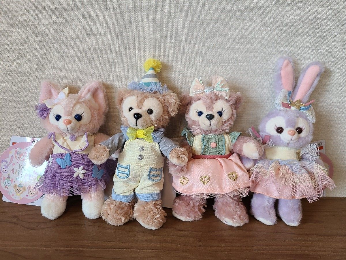 ダッフィーシェリーメイ ぬいぐるみバッジ ステラルー ダッフィーシェリーメイ ぬいぐるみバッジ ステラルー