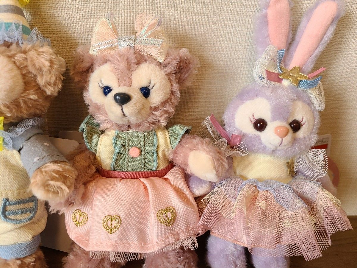 ダッフィーシェリーメイ ぬいぐるみバッジ ステラルー ダッフィーシェリーメイ ぬいぐるみバッジ ステラルー