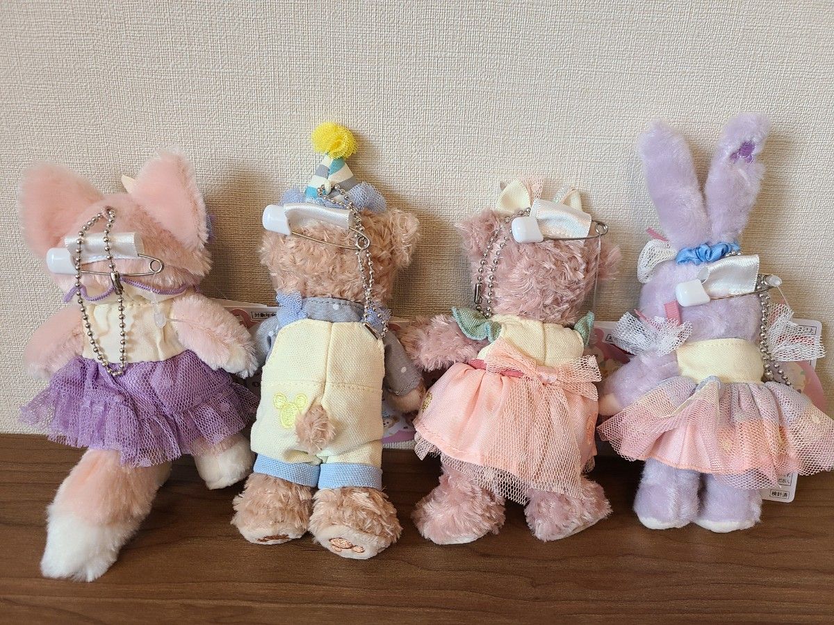 ダッフィーシェリーメイ ぬいぐるみバッジ ステラルー ダッフィーシェリーメイ ぬいぐるみバッジ ステラルー