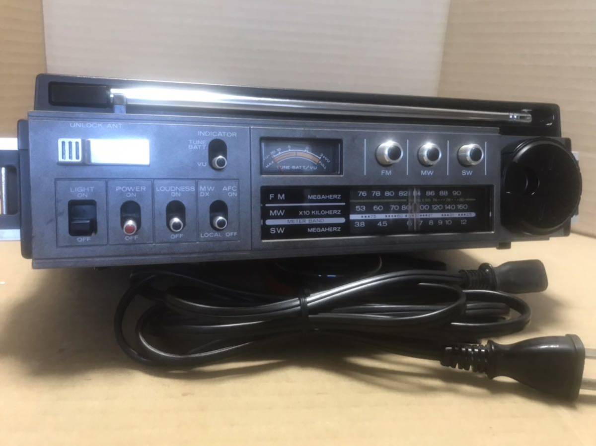 絶妙なデザイン ミツビシ BCLラジオ JEAGAM FIC-304 一般