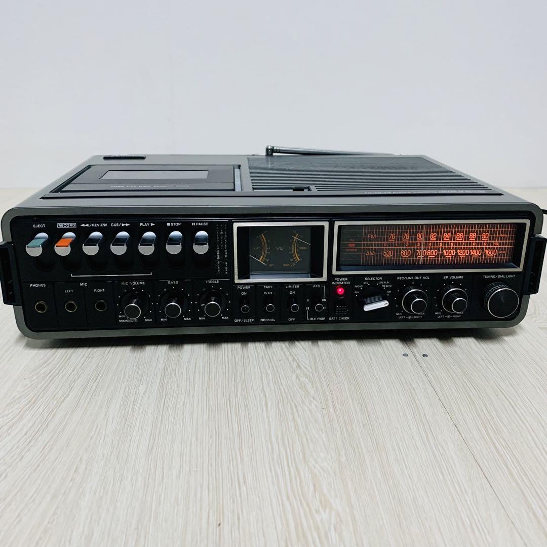 希少 動作品 National レトロ ラジカセ RS-4400 FM/AM