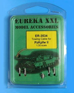 エウレカXXL ER-3534 1/35 II号戦車(派生型含む) 牽引ワイヤー_画像1