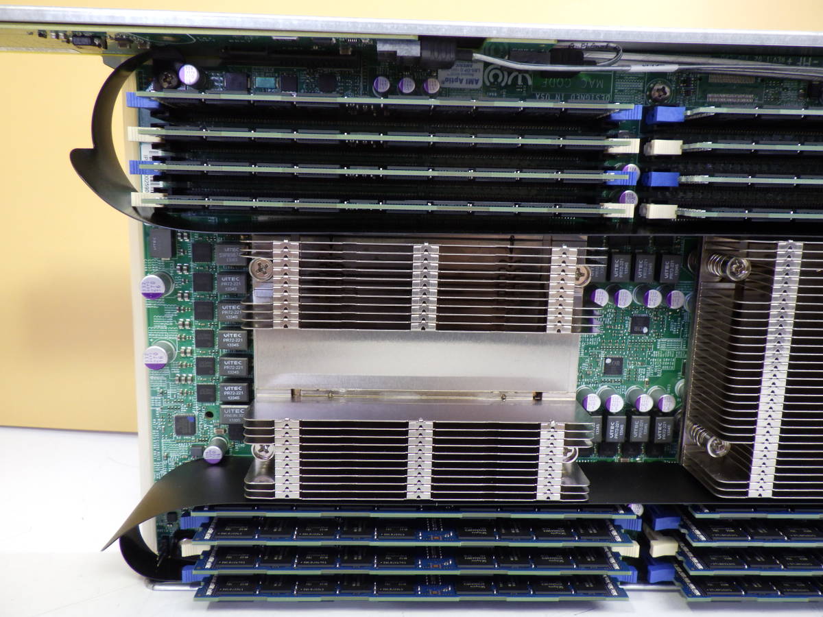  server supermicro X9DRT-HF+ motherboard PC3 memory 16GB x16 sheets =256GB intel XEON E5-2670V2 CPU 2.50GHz 2 basis installing operation goods guarantee #615W23