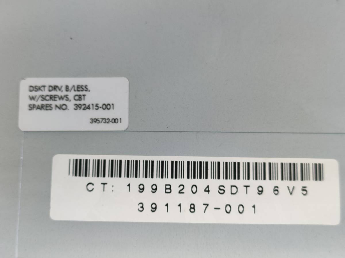CITIZEN Z1DE-62B floppy disk drive FDD cable attaching operation verification ending #3082W23